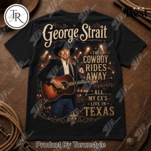 George Strait King of Country Vintage Double-Sided Graphic T-Shirt