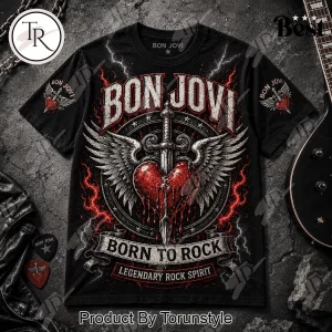 Bon Jovi “Livin’ On A Prayer” Premium Concert T-Shirt