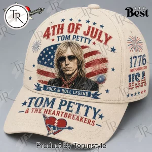 Tom Petty and the Heartbreakers Patriotic 4th of July Vintage Rock Legend Baseball Cap Tom Petty and the Heartbreakers Patriotic 4th of July Vintage Rock Legend Baseball Cap