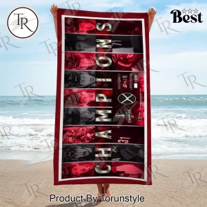 Carolina Hurricanes Stanley Cup Champions Limited Edition Beach Towel