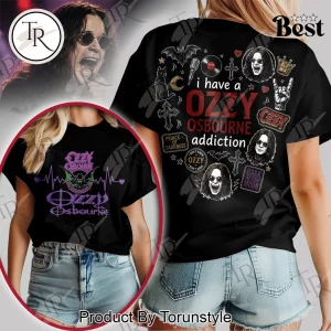 Ozzy Osbourne Prince of Darkness Heavy Metal Fan Graphic T-Shirt