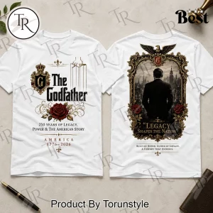 The Godfather America 1776-2026 Legacy 250th Anniversary Premium Graphic T-Shirt
