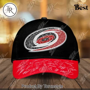 Carolina Hurricanes 2026 Stanley Cup Champions Commemorative Player Signatures Classic Cap