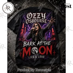 Ozzy Osbourne Prince Of Darkness Heavy Metal Band T-Shirt