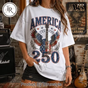 Lynyrd Skynyrd America 250 Celebrating American Spirit 1776-2026 Vintage Patriotic T-Shirt