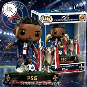 PSG UEFA Champions League 2026 Commemorative Player Collectible Funko Pop