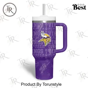 Minnesota Vikings Fan Gear 40oz Tumbler
