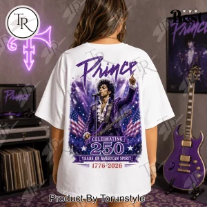 Prince America 250 Celebrating 250 Years of American Spirit Commemorative Graphic T-Shirt