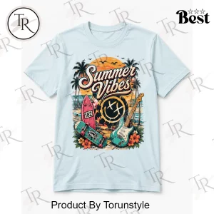 Blink-182 Summer Vibes Band Graphic T-Shirt