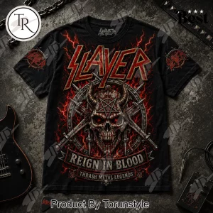 Slayer Reign In Blood Graphic T-Shirt