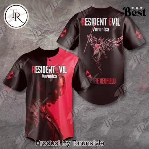 Resident Evil Veronica Fandom Baseball Jersey
