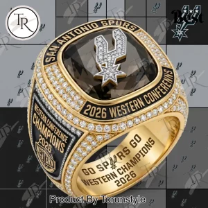 San Antonio Spurs 2026 Western Conference Champions Commemorative Replica Championship Ring