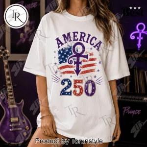 Prince America 250 Celebrating 250 Years of American Spirit Commemorative Graphic T-Shirt