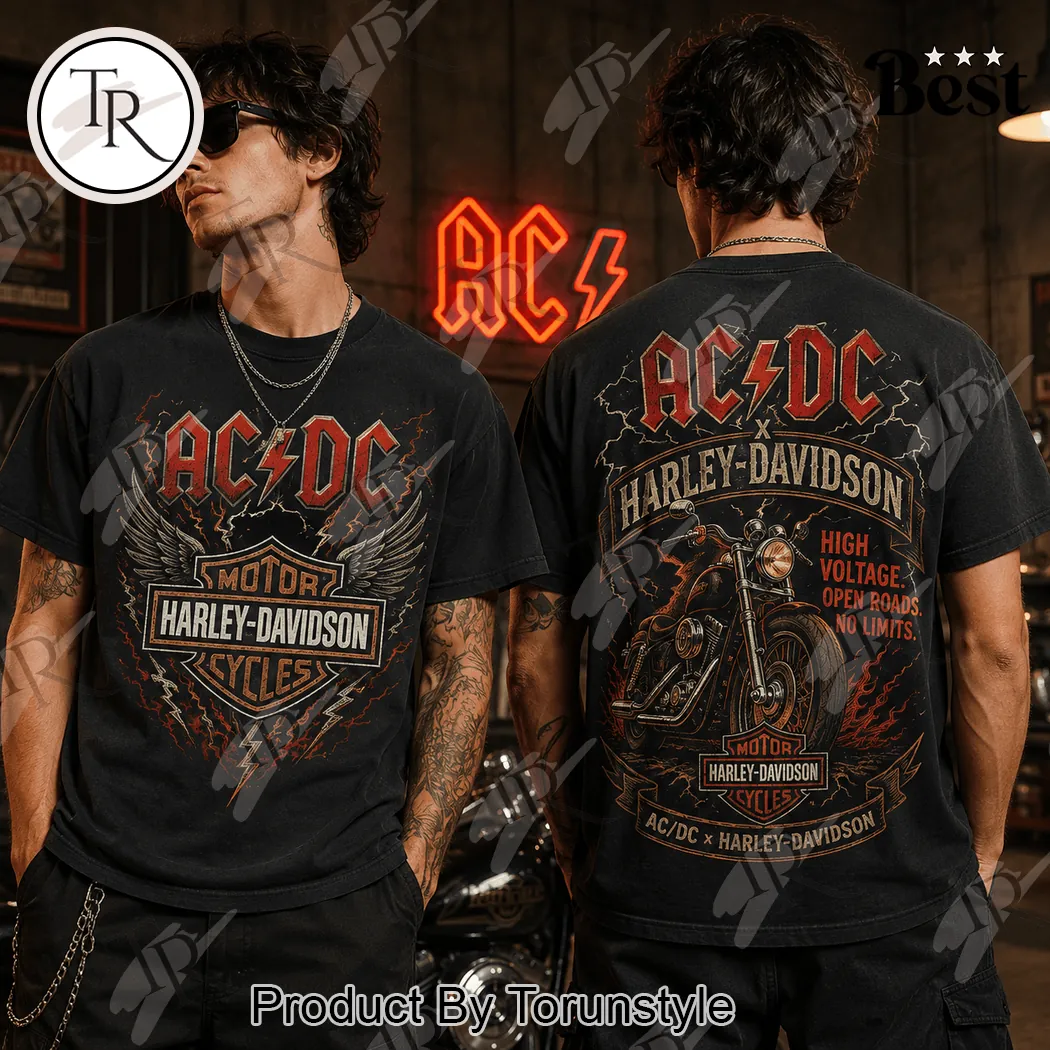 AC/DC Vintage Rock Band Retro Biker Graphic T-Shirt AC/DC Vintage Rock Band Retro Biker Graphic T-Shirt