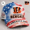 Chicago Bears NFL 250 Years Freedom Patriotic Cap