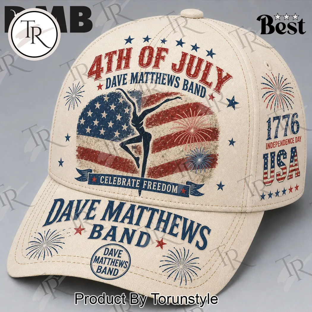 Dave Matthews Band DMB 4th of July Patriotic Fire Dancer Vintage Baseball Cap Dave Matthews Band DMB 4th of July Patriotic Fire Dancer Vintage Baseball Cap
