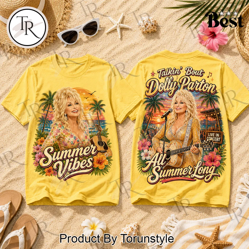 Dolly Parton Summer Vibes Vintage Country Music Graphic T-Shirt Dolly Parton Summer Vibes Vintage Country Music Graphic T-Shirt