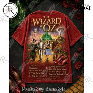 The Wizard of Oz Emerald City Dorothy and Toto Deluxe Fantasy All Over Print T-Shirt