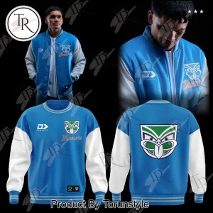 New Zealand Warriors NRL Rugby Retro Colorblock Pullover Hoodie