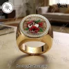Ozzy Osbourne Prince of Darkness Legacy 1948-2025 Commemorative Gold Signet Ring Ozzy Osbourne Prince of Darkness Legacy 1948-2025 Commemorative Gold Signet Ring