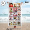 Sonic the Hedgehog 35th Anniversary Forever Fast Commemorative Beach Towel Sonic the Hedgehog 35th Anniversary Forever Fast Commemorative Beach Towel