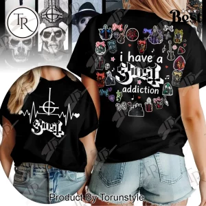 Ghost Band “I Have A Ghost Addiction” Graphic T-Shirt