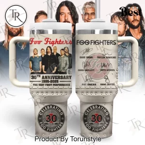 Foo Fighters 30th Anniversary Commemorative 40oz Tumbler