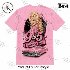 Retro Dolly Parton Country Music Legend Pink Tribute Best Grandma Gift T-Shirt