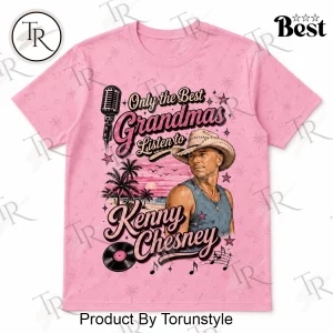 Kenny Chesney Only The Best Grandmas Retro Country Music T-Shirt