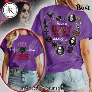 Ozzy Osbourne Prince of Darkness Heavy Metal Fan Graphic T-Shirt