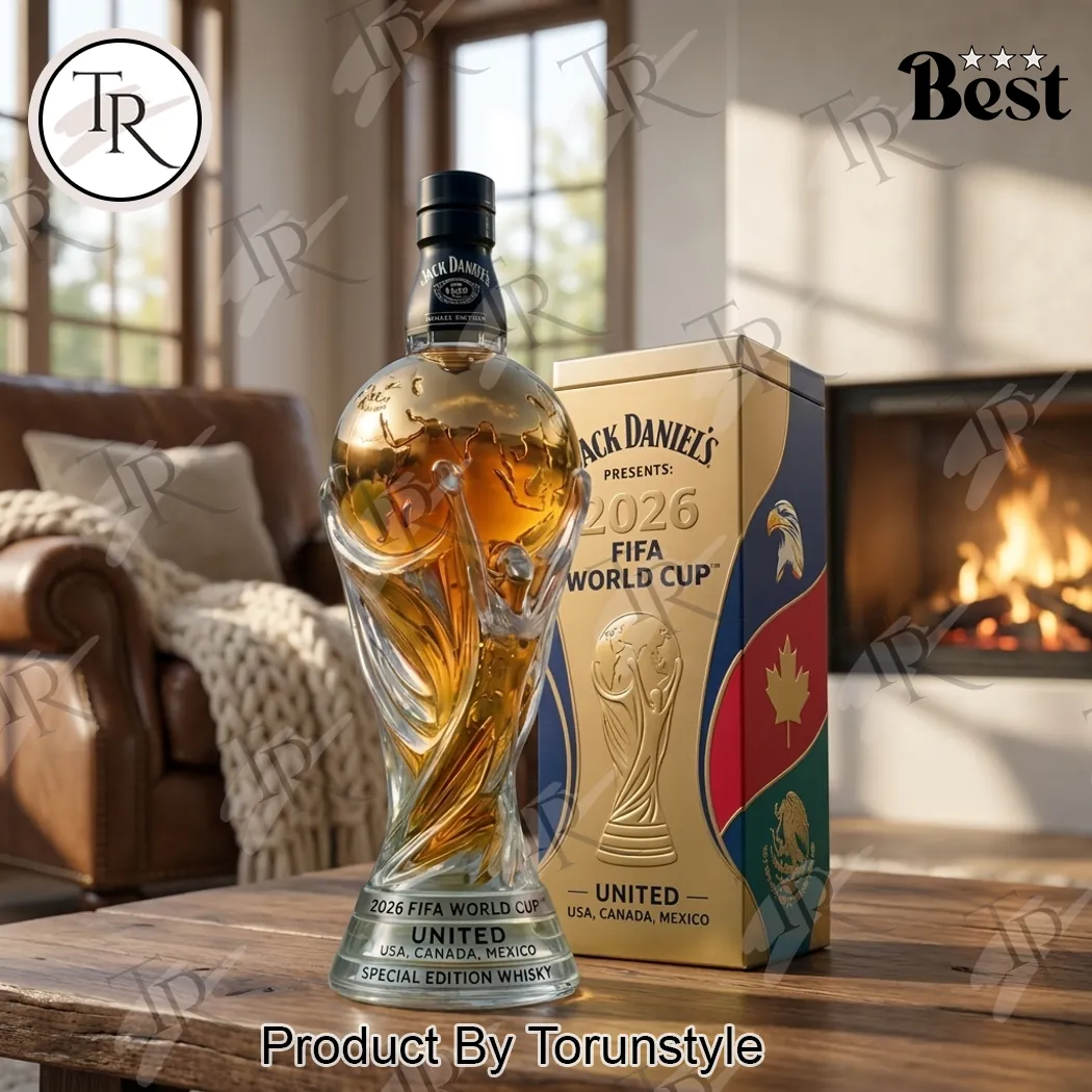 Jack Daniels FIFA World Cup 2026 United USA Canada Mexico Limited Edition Commemorative Whiskey Bottle Jack Daniels FIFA World Cup 2026 United USA Canada Mexico Limited Edition Commemorative Whiskey Bottle