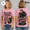 Willie Nelson Only The Best Grandmas Retro Country Music Pink Graphic T-Shirt Willie Nelson Only The Best Grandmas Retro Country Music Pink Graphic T-Shirt