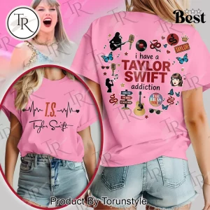 Taylor Swift Eras Tour Swiftie Fan Merch Double Sided Graphic T-Shirt