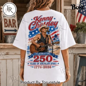 Kenny Chesney 250th Anniversary American Spirit Commemorative T-Shirt