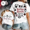 Wicked Musical Elphaba Glinda Heartbeat Graphic 3D T-Shirt Wicked Musical Elphaba Glinda Heartbeat Graphic 3D T-Shirt