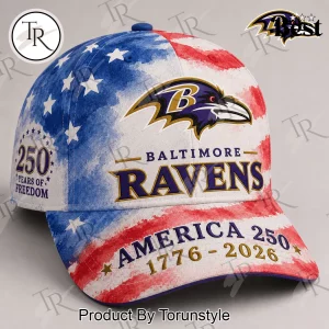 Baltimore Ravens NFL 250th Anniversary Patriotic Cap