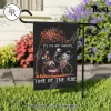 Nightmare Before Christmas Jack and Sally Spooky Halloween Outdoor Decorative Garden Flag