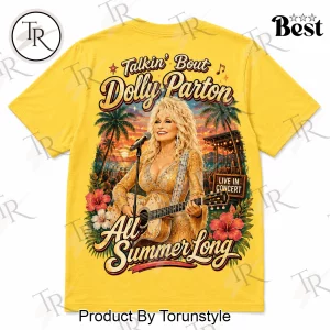 Dolly Parton Summer Vibes Vintage Country Music Graphic T-Shirt