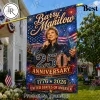 George Strait America 250 Commemorative Patriotic Garden Flag