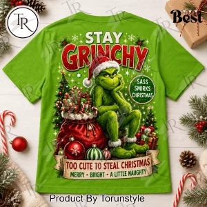 The Grinch Merry Grinchmas Festive Holiday T-Shirt
