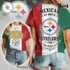 Washington Commanders Mexican Flag Heritage Pride Premium Women’s T-Shirt