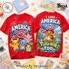 Doctor Who America 250 Patriotic T-Shirt