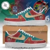 Spain World Cup 2026 Personalized Football Fan Custom Air Force 1 Sneakers Spain World Cup 2026 Personalized Football Fan Custom Air Force 1 Sneakers