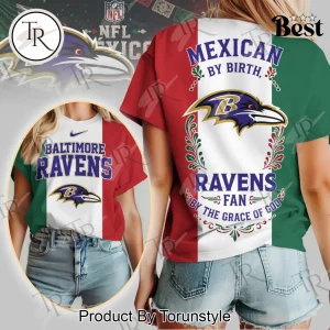 Baltimore Ravens Mexican Heritage Pride Fan Graphic Women’s T-Shirt Baltimore Ravens Mexican Heritage Pride Fan Graphic Women’s T-Shirt