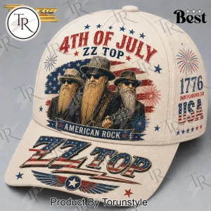 ZZ Top American Rock Band Patriotic 4th of July Vintage Baseball Cap ZZ Top American Rock Band Patriotic 4th of July Vintage Baseball Cap