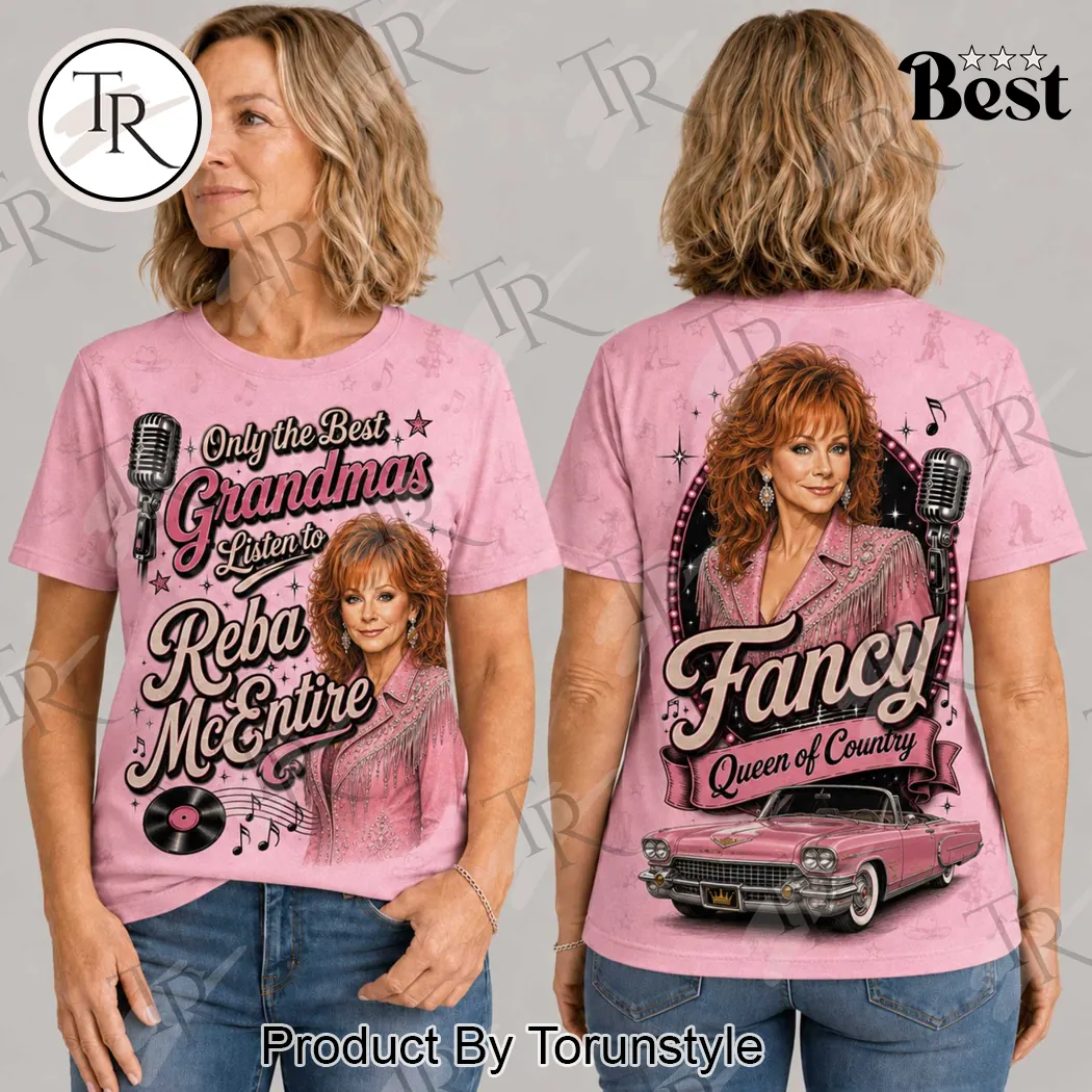 Retro Reba McEntire Country Music Grandma Gift Pink Graphic T-Shirt Retro Reba McEntire Country Music Grandma Gift Pink Graphic T-Shirt