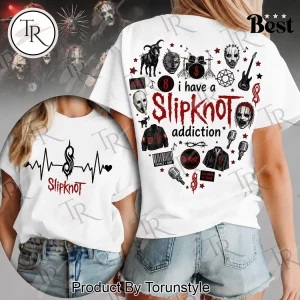 Slipknot Heartbeat Pulse Heavy Metal Rock Band Graphic T-Shirt Slipknot Heartbeat Pulse Heavy Metal Rock Band Graphic T-Shirt