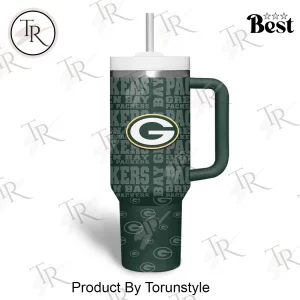 Green Bay Packers Personalized Custom Name Number 40oz Tumbler
