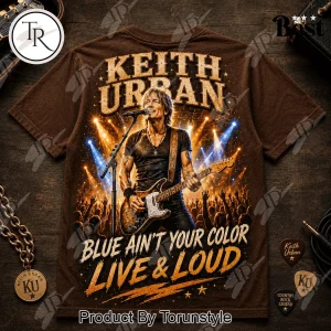Keith Urban Live & Loud Country Rock T-Shirt
