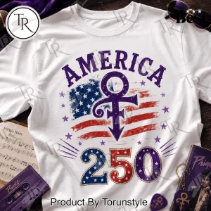 Prince America 250 Celebrating 250 Years of American Spirit Commemorative Graphic T-Shirt